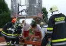 Oö: Menschenrettung auf der Baustelle in Thalheim