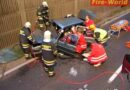 Oö: Eingeklemmte Person nach Anprall an Lärmschutzwand