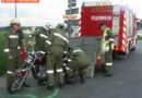 NÖ: Motorradunfall in St.Valentin