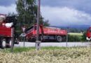 Oö: Lkw-Bergung auf der B 129 in Alkoven