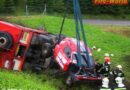 Nö: Rallyefahrzeuge auf der A1 abgestürzt