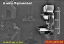 Nö: Küchenbrand in Gmünd mit Wasser gelöscht!