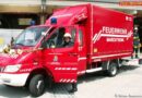Oö: Neues Mercedes-Sprinter-Lastfahrzeug der FF Marchtrenk