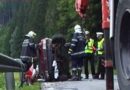 Stmk: Verkehrsunfall bei Roter Wand zw. Mürzzuschlag und Kohleben!