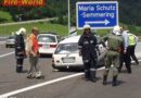 Nö: Mit Pkw auf Betonleitwand aufgefahren