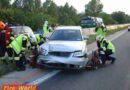 Nö: Auffahrunfall im Baustellenbereich der A4