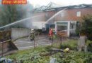 Oö: Alarmstufe 2 bei Bauernhausbrand in Geboltskirchen