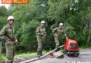 Gemeindeübung: Löschwasserförderung über lange Wegstrecken