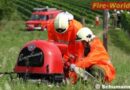 Bgld: Grenzüberschreitende Feuerwehrgroßübung in Neckenmarkt