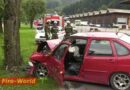 Nö: Auto krachte gegen Baum