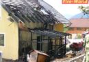 Nö: Brand eines Wohnhauses in Markt Piesting