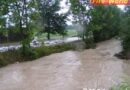 Vbg: Hochwassersituation in Schwarzach spitzte sich zu