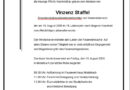 Nö: EHLBD Stv. Vinzenz Staffel verstorben!