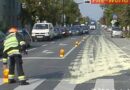Nö: Eingefärbte Fahrbahn in Felixdorf