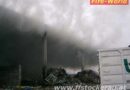 Nö: Brand auf der Mülldeponie in Hagenbrunn