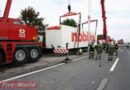 NÖ: LKW Bergung auf der A2