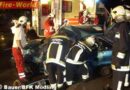 Nö: 22-jähriger Unfalllenker von Feuerwehr gerettet