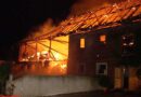 Oö: Großbrand in Ponyhof in Steinerkirchen