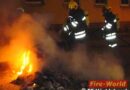 Oö: Containerbrand in Vöcklabruck