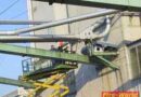 Nö: Rohrleitungsbrand Firma Umdasch in Amstetten