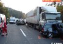 Nö: Massenkarambolage mit 15 Fahrzeugen auf der Südautobahn