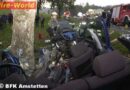 Nö: Motorblock 30m durch die Luft geschleudert, Lenker eingeklemmt