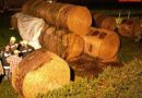 Nö:  Brand eines Strohballenlagers in Göpfritz