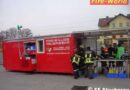 Nö: Hilfeleistungseinsatz beim Brand im Lagerhaus Hausleiten