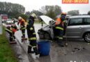 Oö: Einsatz nach Verkehrsunfall in Marchtrenk