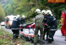 Nö: Schwerer Verkehrsunfall – Pkw im Bach