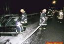 Tirol: PKW Brand auf der A12