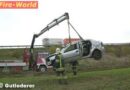 Nö: Leitschiene wurde für Pkw-Lenkerin zur Sprungschanze