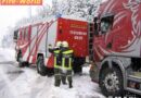 Nö: Querstehender Lkw auf der A2 bei Edlitz