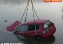 Nö: Pkw-Bergung aus der Donau nach tödlichem Unfall