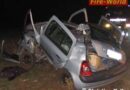 Nö: Mit Pkw gegen Baum – Lenker eingeklemmt und getötet