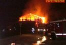 Vbg: Heuhalle wurde ein zweites Mal ein Raub der Flammen