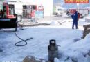Tirol: Gasflaschen- und Lkw-Brand in Schwaz