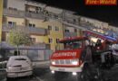 Oö: Brand in Gemeindewohnanlage Hugo-Wolf-Weg in Unterach