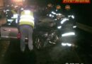 Oö: Verkehrsunfall mit eingeklemmter Person in Wallern