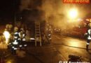 Oö: Lkw-Brand mitten im Ortsgebiet von Forchtenau