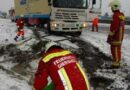 Nö: Und wieder hängen Lkws auf der A 21