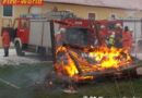 Oö: Gartenhütte stand in Vollbrand