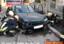 Nö: Aufräumarbeiten nach Verkehrsunfall in Baden-Leesdorf
