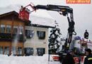 Oö: Andauernder Schneefall bringt weitere Feuerwehreinsätze mit sich