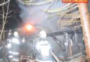 Oö: Vollbrand einer Holzhütte im Florianerwald