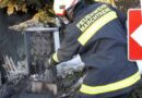 Oö: brennender E-Verteiler in Marchtrenk