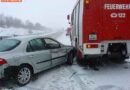 Nö: Unfalleinsätze auf der A4 bei Fischamend – Auch Einsatzfahrzeuge havariert
