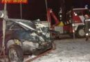Nö: Verkehrsunfall mit Personenrettung auf der L 90 bei Hauersdorf