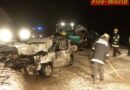 Nö: Eingeklemmte Person nach Frontalkollision in Meilersdorf