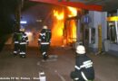 Nö: Vollbrand einer Trafik auf dem Bahnsteig in St. Pölten
